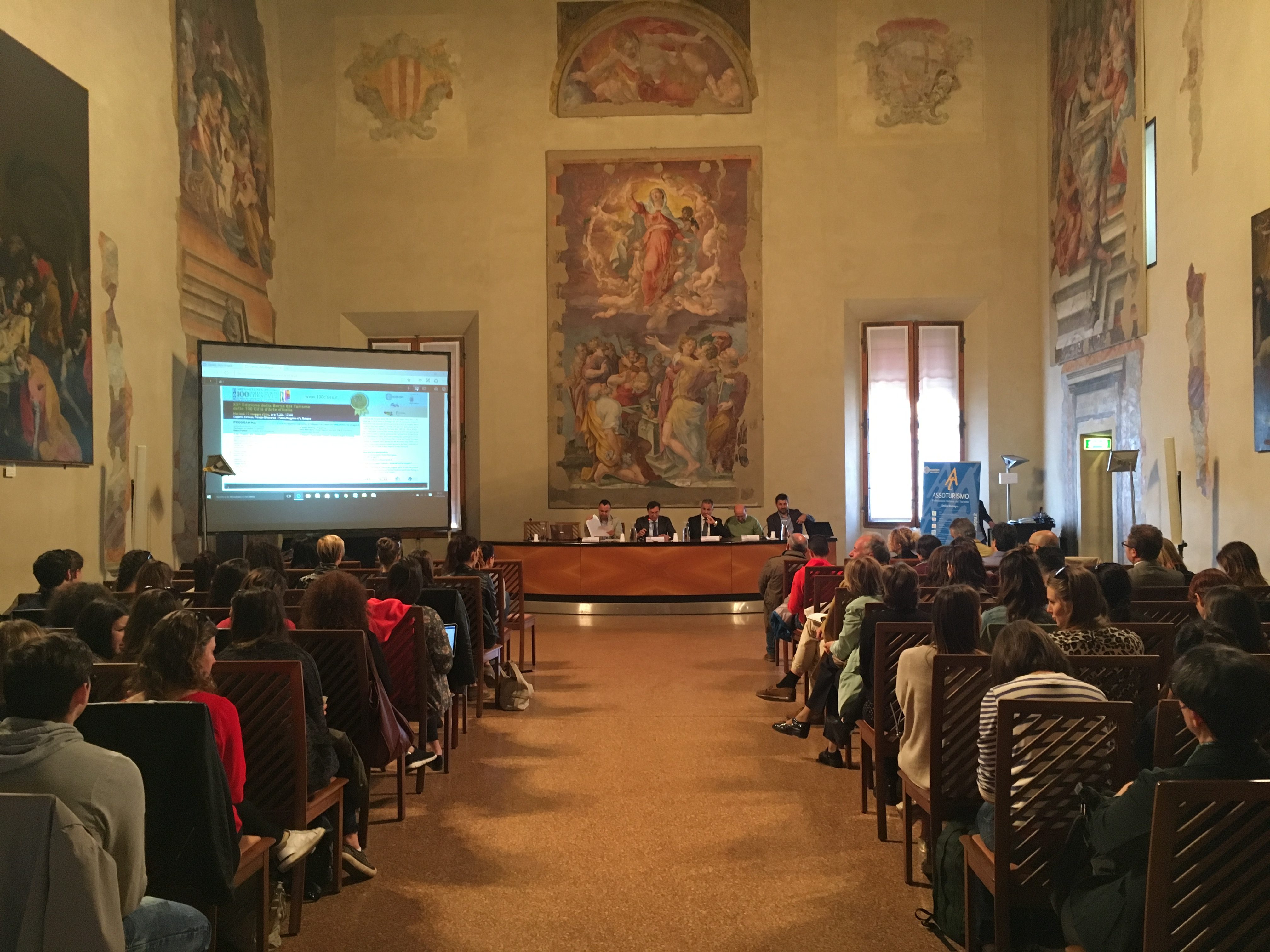 Nella prestigiosa Cappella Farnese il seminario: “Dal Prodotto alla Destinazione”. Come cambia la promozione turistica con le nuove tecnologie e legge regionale sul turismo appena varata
