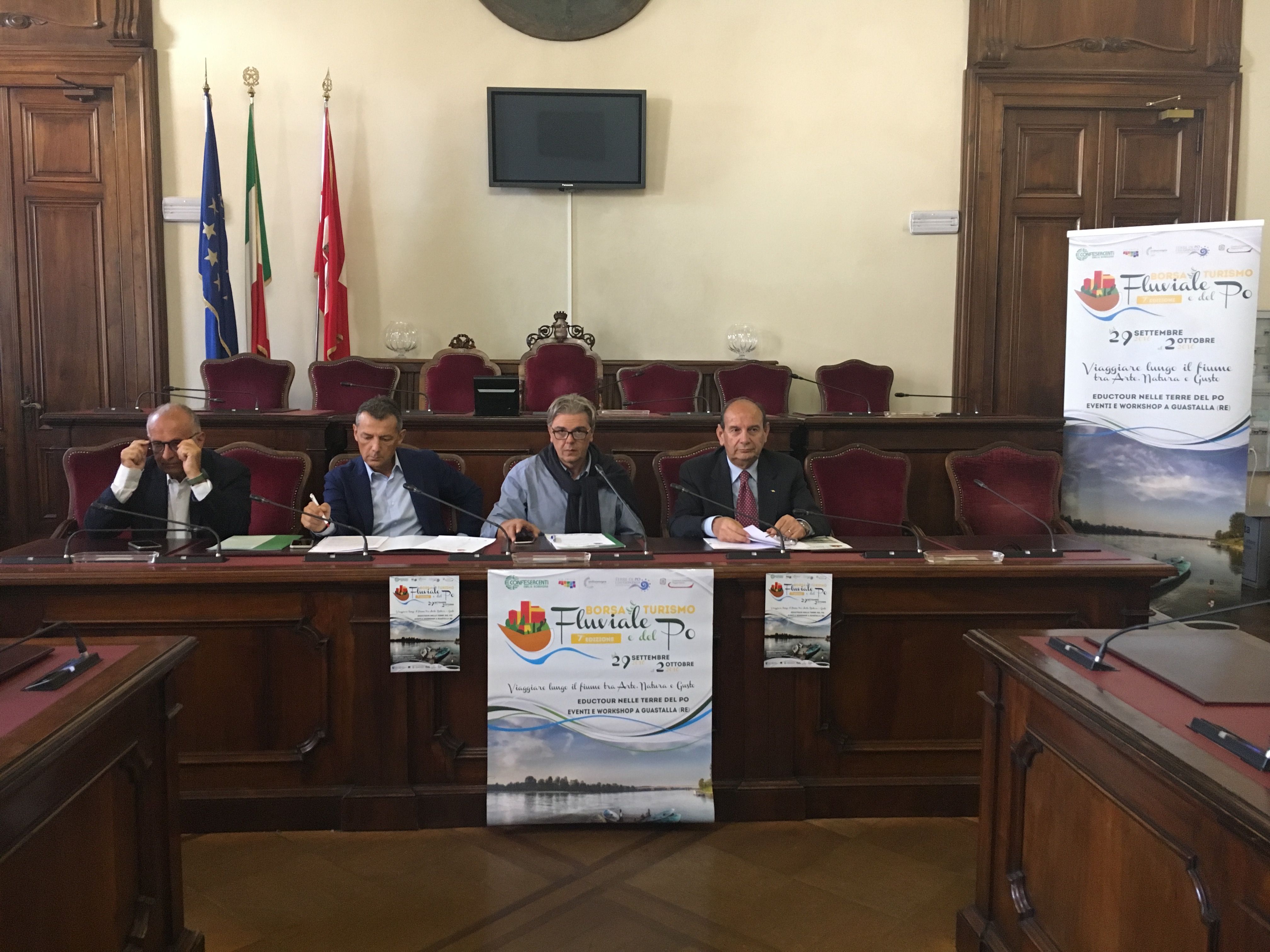 A Piacenza la Conferenza Stampa per la 7ª Borsa del Turismo Fluviale e del Po